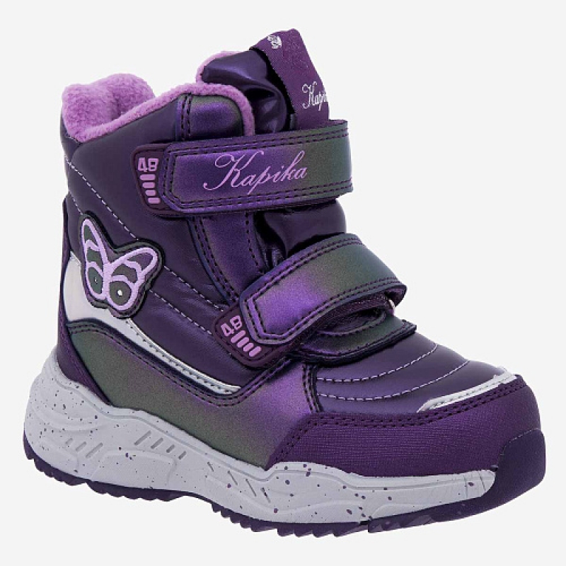 Ботинки для девочки фиолетовый мембрана 42424-1 Капика/Kapika 