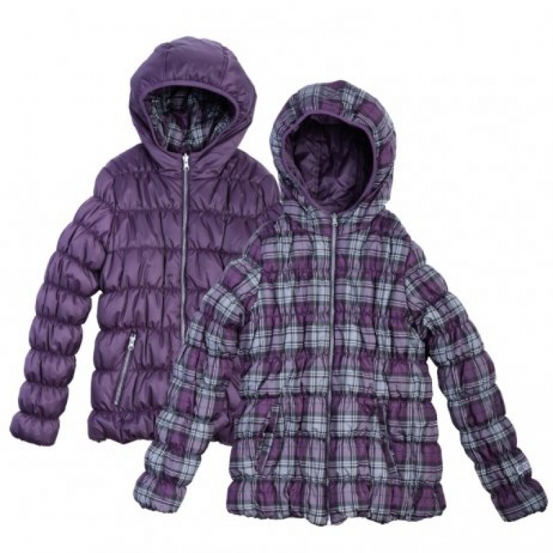 Куртка для девочки деми двухсторонняя 364110 S"cool 