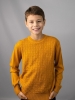 Джемпер для мальчика свитер горчица 3008 unik kids 